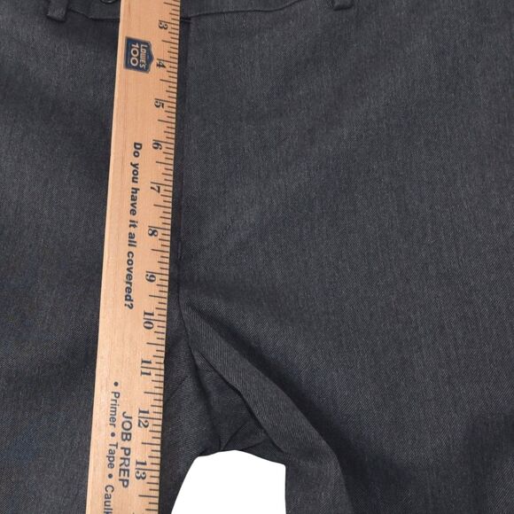 Lauren Ralph Lauren 30x29 (Actual) Gray Flat Front Dress Pants Work Preppy - Picture 8 of 11